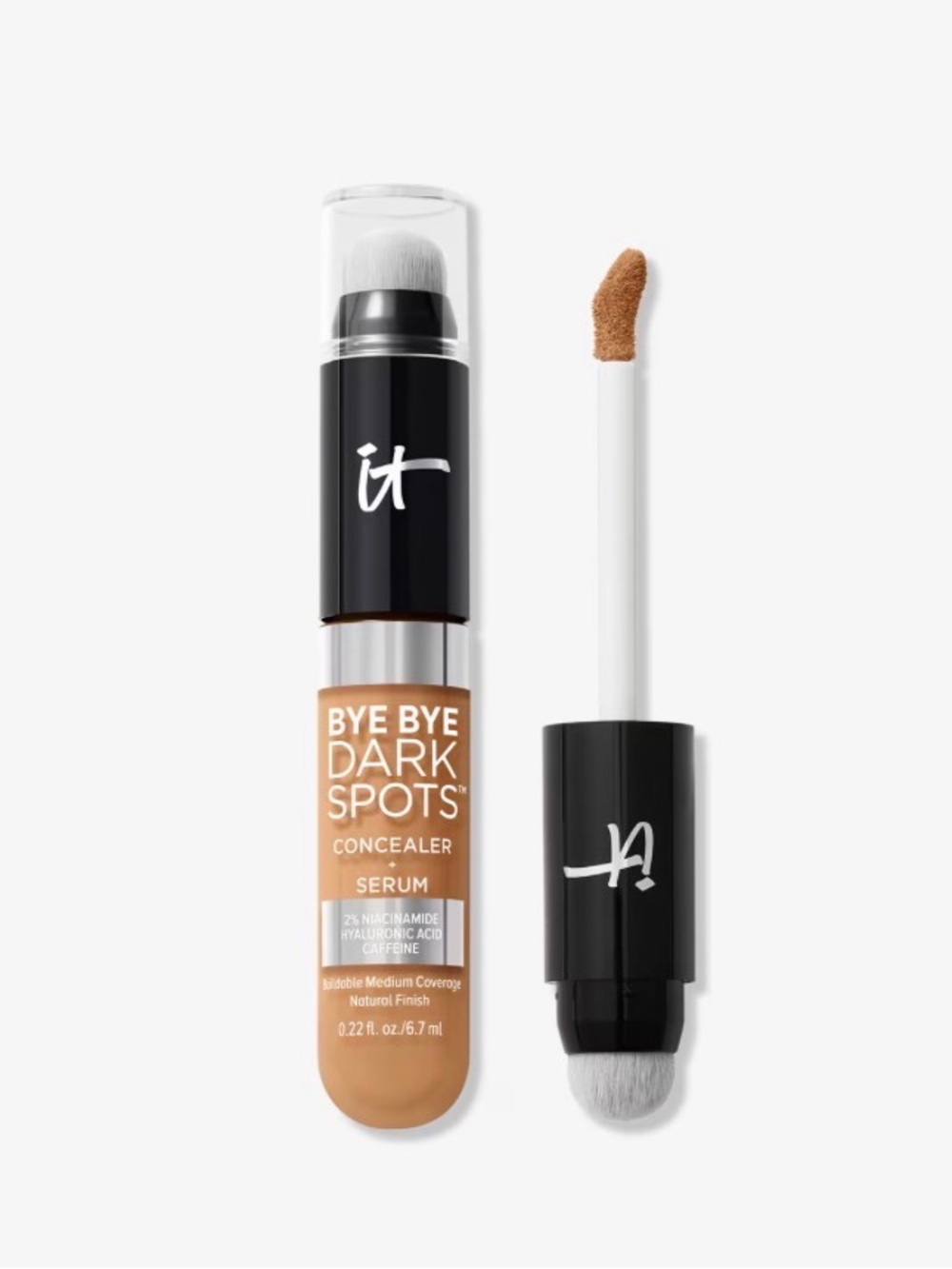 NEW/Sealed IT Cosmetics Bye Bye Dark Spots Concealer + Serum - Tan Cool 40